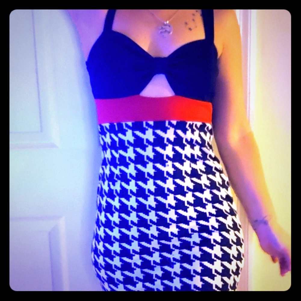 Plaid Mini Dress